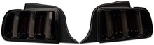 Raxiom 05 - 09 Ford Mustang Vector V2 LED Tail Lights - Black Housing | Smoked Lens - JDMuscleShop the look 2rax408588