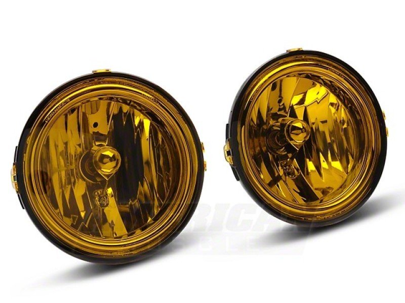 Raxiom 05 - 12 Ford Mustang GT Yellow Fog Lights for Aggressive Styling and Improved Visibility | rax49135 - JDMuscleSPK548065