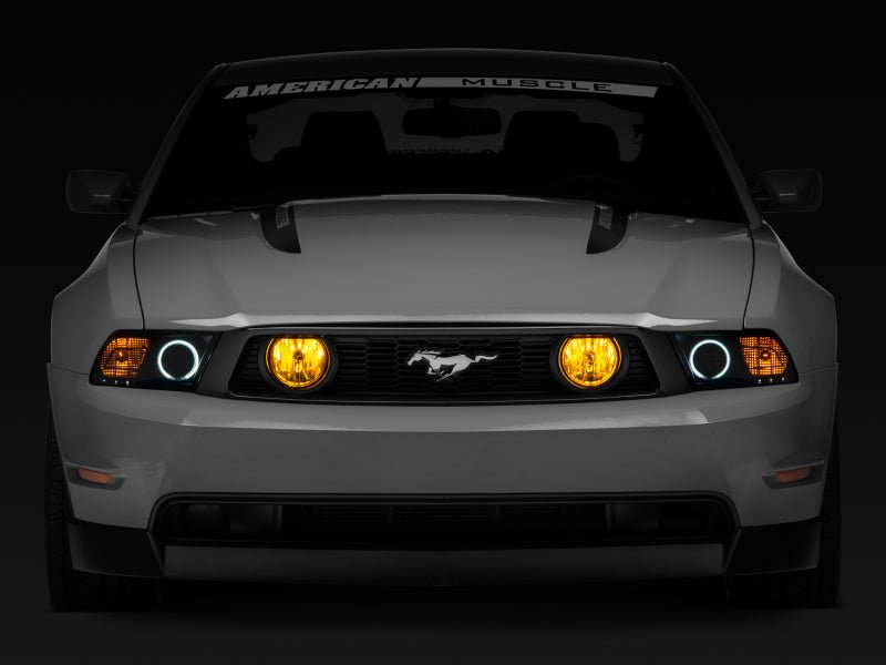 Raxiom 05 - 12 Ford Mustang GT Yellow Fog Lights for Aggressive Styling and Improved Visibility | rax49135 - JDMuscleSPK548065