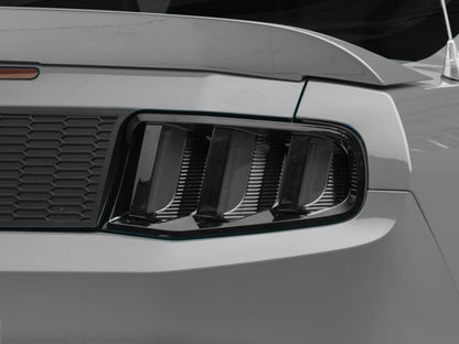 Raxiom 10 - 12 Ford Mustang Vector V2 LED Tail Lights - Gloss Black Housing | Clear Lens - JDMuscleShop the look 2rax405839