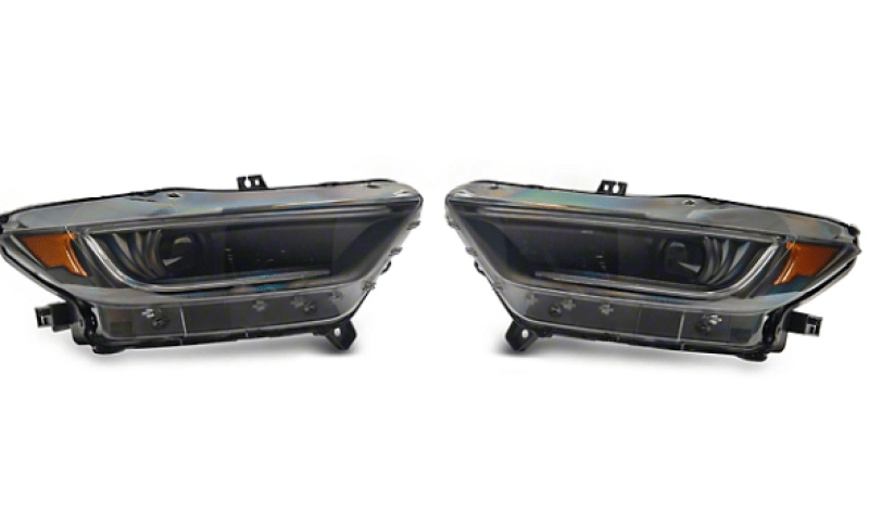 Raxiom 15 - 17 Ford Mustang 18 - 20 Mustang GT350 Right Headlight - Blk Housing | Smoked Lens Box 2 of 2 - JDMuscleShop the look 2rax406011-2