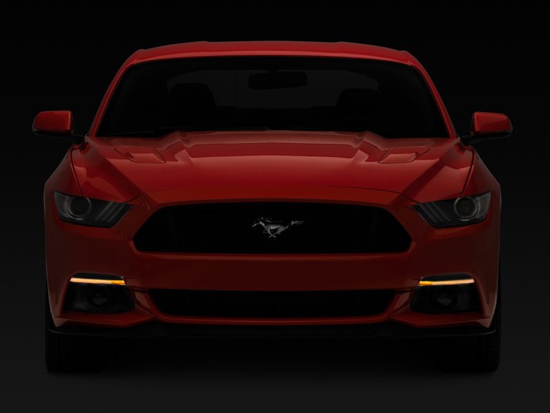 Raxiom 15 - 17 Ford Mustang Axial Series Smoked LED Sequential Turn Signal Lights | rax408222 - JDMuscleSPK548003