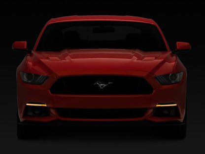 Raxiom 15 - 17 Ford Mustang Axial Series Smoked LED Sequential Turn Signal Lights | rax408222 - JDMuscleSPK548003