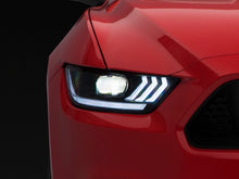 Raxiom 15 - 17 Ford Mustang Projector Headlights with OEM HID Bulbs, Black Housing and Clear Lenses | rax407055 - JDMuscleSPK547976