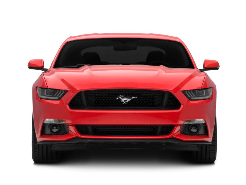 Raxiom 15 - 17 Ford Mustang Projector Headlights with OEM HID Bulbs, Black Housing and Clear Lenses | rax407055 - JDMuscleSPK547976