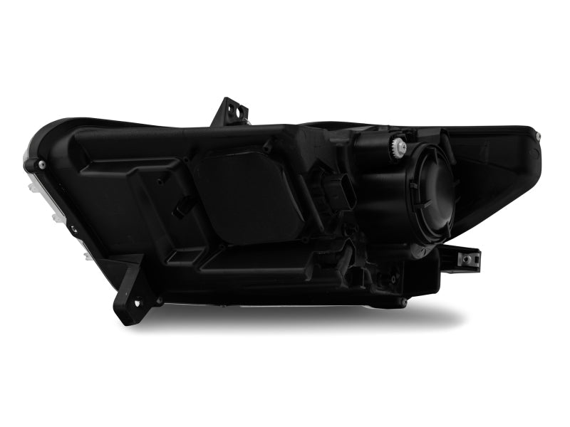 Raxiom 15 - 17 Ford Mustang Projector Headlights with OEM HID Bulbs, Black Housing and Clear Lenses | rax407055 - JDMuscleSPK547976