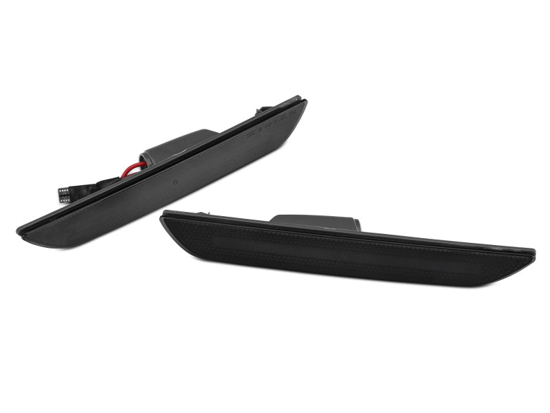Raxiom 15 - 22 Ford Mustang Axial Series Smoked LED Side Marker Lights Rear – Enhanced Styling and Reliability | rax390265 - JDMuscleSPK548067