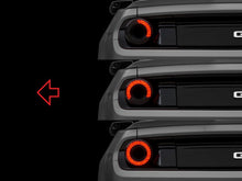 Raxiom 15 - 22 Ford Mustang Halo LED Tail Lights - Gloss Black Housing | Smoked Lens - JDMuscleShop the look 2rax393827
