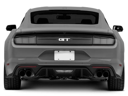 Raxiom 15 - 22 Ford Mustang Profile LED Tail Lights - Gloss Black Housing | Smoked Lens - JDMuscleShop the look 2rax402183