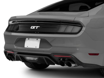 Raxiom 15 - 22 Ford Mustang Profile LED Tail Lights - Gloss Black Housing | Smoked Lens - JDMuscleShop the look 2rax402183