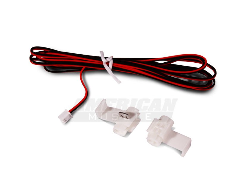 Raxiom 2005 - 2009 Ford Mustang Directional Side View Mirrors with Turn Signals | rax94327 - JDMuscleSPK548011