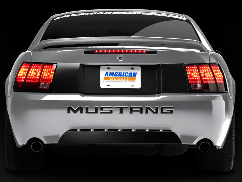 Raxiom 99 - 04 Ford Mustang LED Third Brake Light with Black Finish | rax49136 - JDMuscleSPK548039