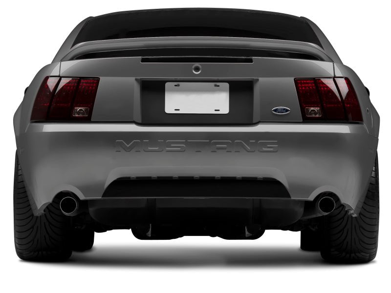 Raxiom 99 - 04 Ford Mustang Smoked Tail Lights with Black Housing | rax49080 - JDMuscleSPK547980