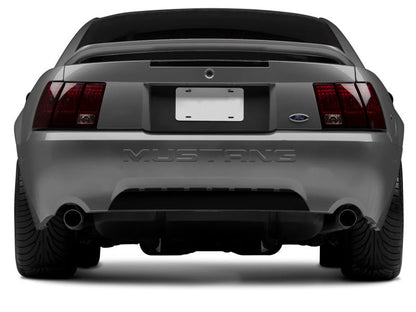 Raxiom 99 - 04 Ford Mustang Smoked Tail Lights with Black Housing | rax49080 - JDMuscleSPK547980