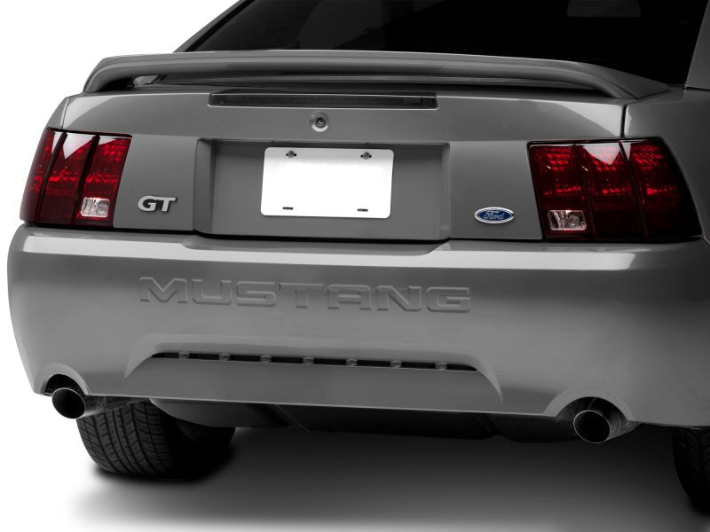 Raxiom 99 - 04 Ford Mustang Smoked Tail Lights with Black Housing | rax49080 - JDMuscleSPK547980
