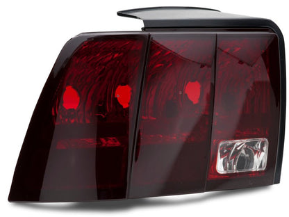 Raxiom 99 - 04 Ford Mustang Smoked Tail Lights with Black Housing | rax49080 - JDMuscleSPK547980