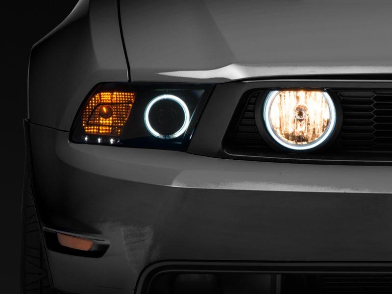 Raxiom Smoked CCFL Halo Fog Lights for 2005 - 2012 Ford Mustang GT | rax49134 - JDMuscleSPK547966