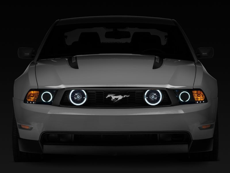 Raxiom Smoked CCFL Halo Fog Lights for 2005 - 2012 Ford Mustang GT | rax49134 - JDMuscleSPK547966