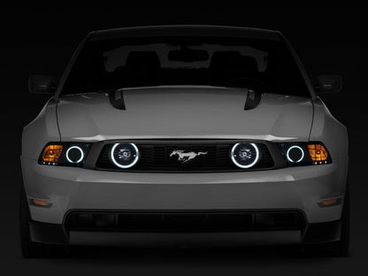 Raxiom Smoked CCFL Halo Fog Lights for 2005 - 2012 Ford Mustang GT | rax49134 - JDMuscleSPK547966