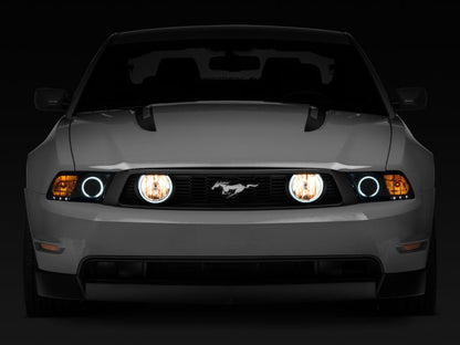 Raxiom Smoked CCFL Halo Fog Lights for 2005 - 2012 Ford Mustang GT | rax49134 - JDMuscleSPK547966
