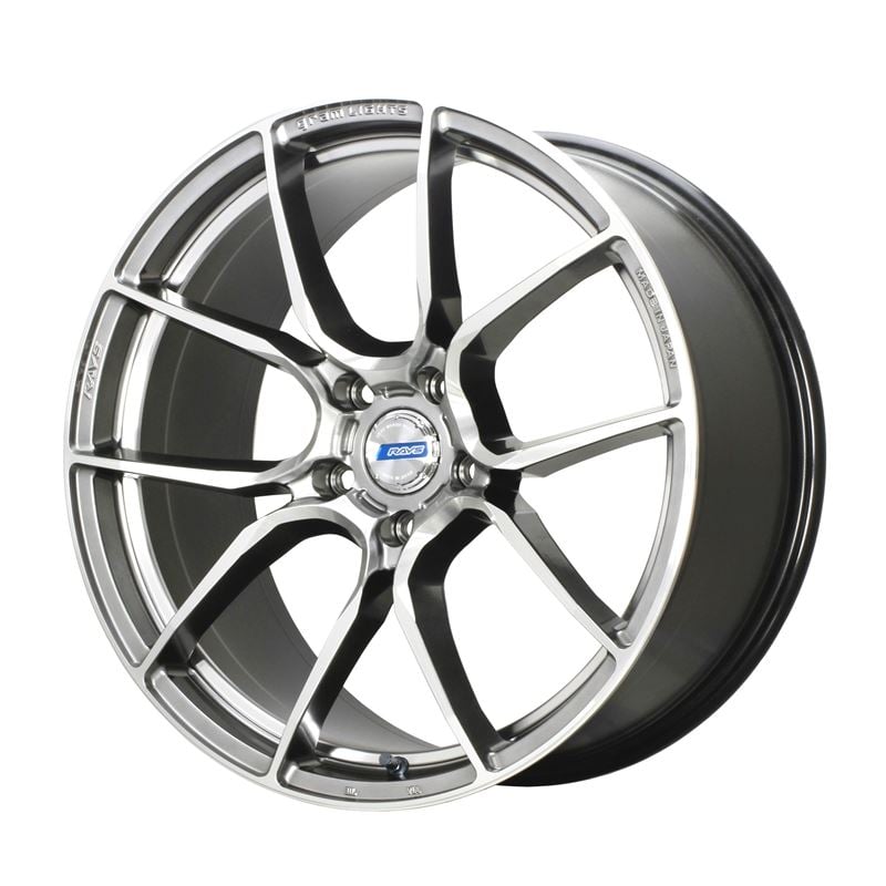 Rays 57ANA Shining Silver/Dc/Machining [Universal] - JDMuscleWheelsWGAA418ESA19X9.55x114.3'+18mm