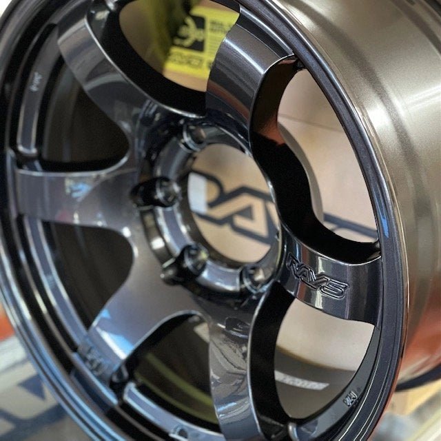 Rays 57BNA Super Dark Gunmetal / Dc [Universal] - JDMuscleWheelsWGABAW30EHF20X95x114.3'+30mm