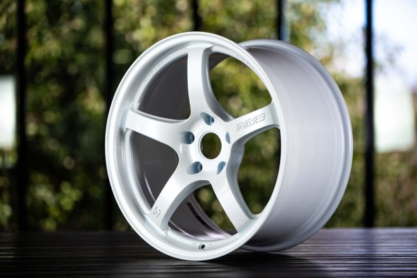 Rays 57CR Ceramic Pearl [Universal] - JDMuscleWheelsWGCRE35ECPP15X85x114.3'+35mm