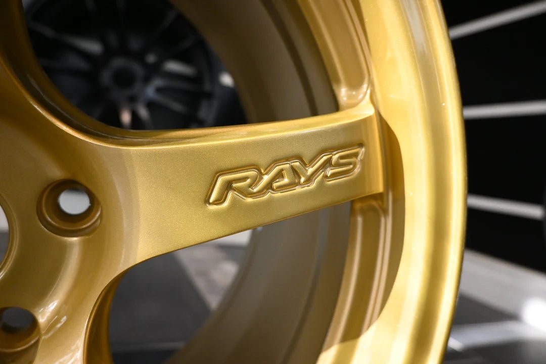 Rays 57CR E8 Gold [Universal] - JDMuscleWheelsWGCRX38DEGP18X9.55x100'+38mm