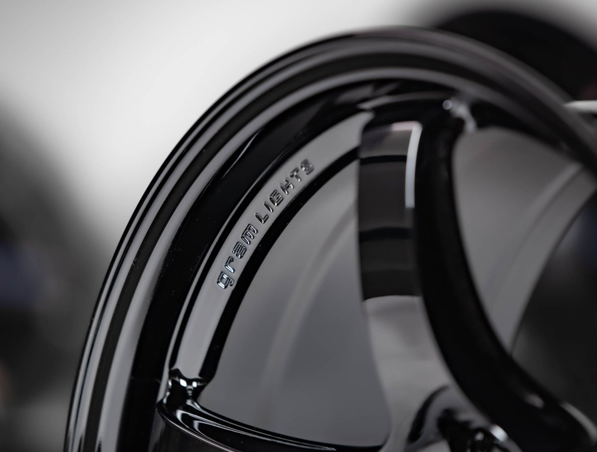 Rays 57CR Glass Black [Universal] - JDMuscleWheelsWGCRQ38DGBP17X95x100'+38mm