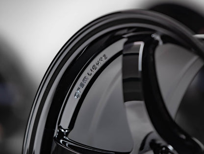 Rays 57CR Glass Black [Universal] - JDMuscleWheelsWGCRQ38DGBP17X95x100'+38mm