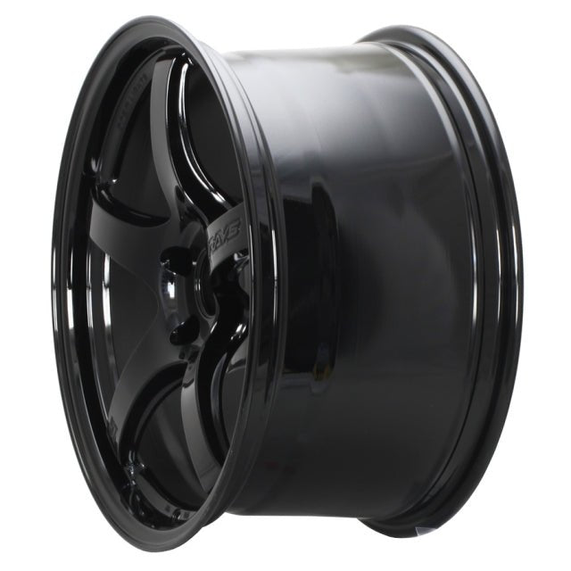 Rays 57CR Glossy Black [Universal] - JDMuscleWheelsWGCRT40EGX18X7.55x114.3'+40mm
