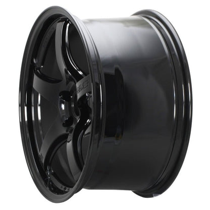 Rays 57CR Glossy Black [Universal] - JDMuscleWheelsWGCRT40EGX18X7.55x114.3'+40mm