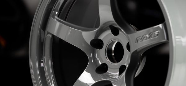 Rays 57CR Glossy Gray [Universal] - JDMuscleWheelsWGCRX12EAG18X9.55x114.3'+12mm