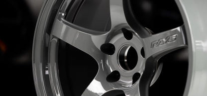 Rays 57CR Glossy Gray [Universal] - JDMuscleWheelsWGCRX12EAG18X9.55x114.3'+12mm