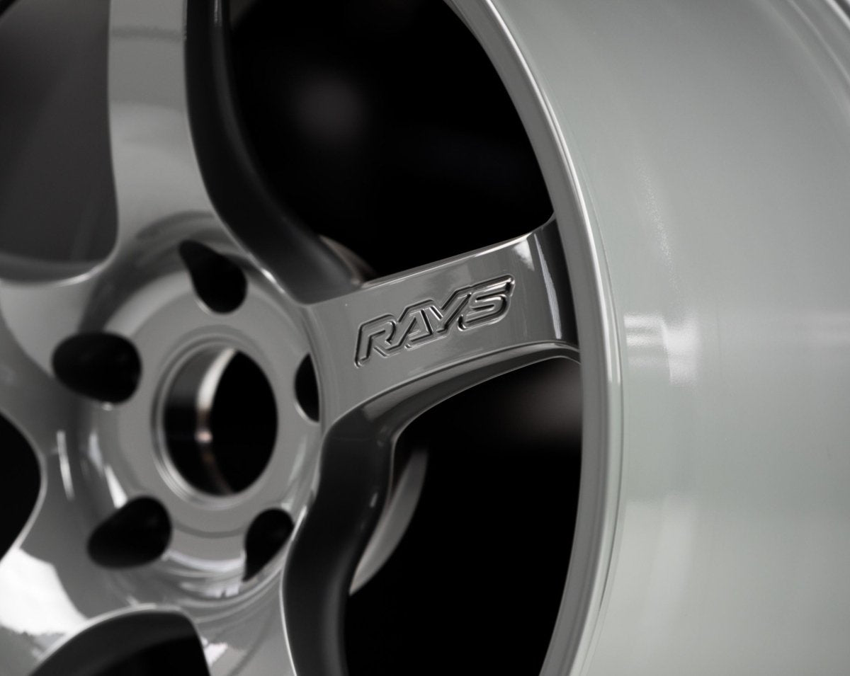 Rays 57CR Glossy Gray [Universal] - JDMuscleWheelsWGCRX12EAG18X9.55x114.3'+12mm