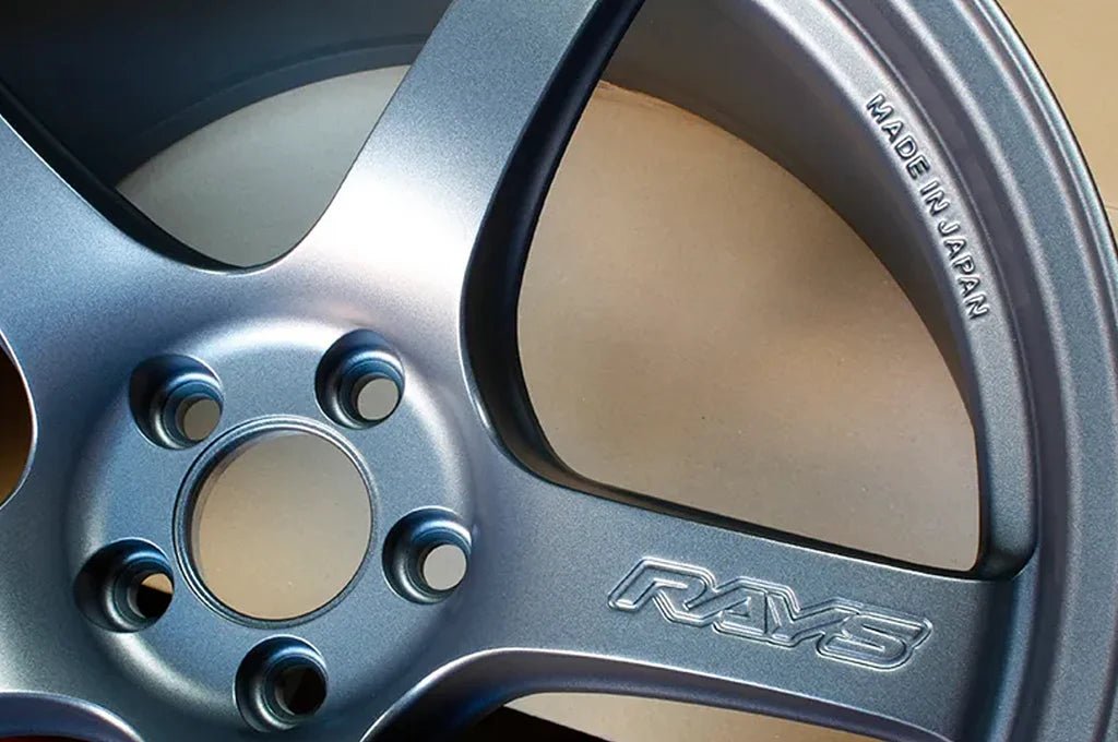 Rays 57CR Gunblue Ii [Universal] - JDMuscleWheelsWGCRAC12EG218X10.55x114.3'+12mm