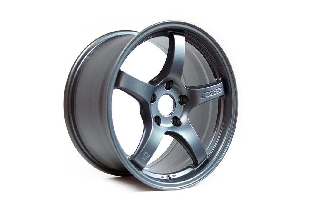 Rays 57CR Gunblue Ii [Universal] - JDMuscleWheelsWGCRE28AG215X84x100'+28mm