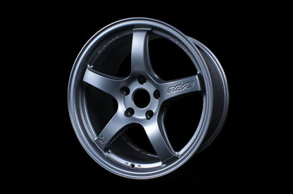 Rays 57CR Gunblue Ii [Universal] - JDMuscleWheelsWGCRQ38DG217X95x100'+38mm