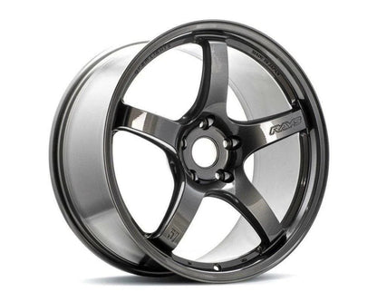 Rays 57CR Hs Gunmetallic [Universal] - JDMuscleWheelsWGCRX38DHGP18X9.55x100'+38mm