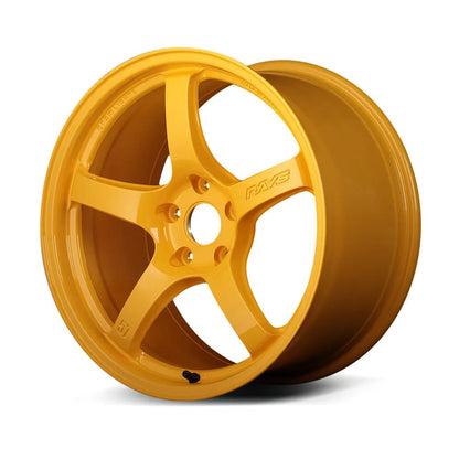 Rays 57CR Mach Yellow [Universal] - JDMuscleWheelsWGCRX38DWXZ18X9.55x100'+38mm