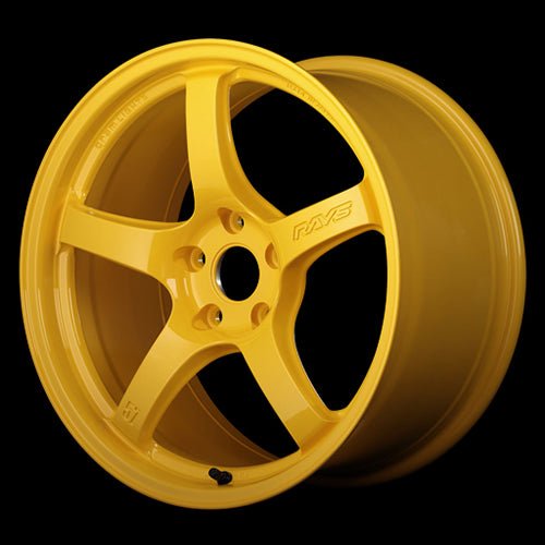 Rays 57CR Mach Yellow [Universal] - JDMuscleWheelsWGCRQ38DWXZ17X95x100'+38mm