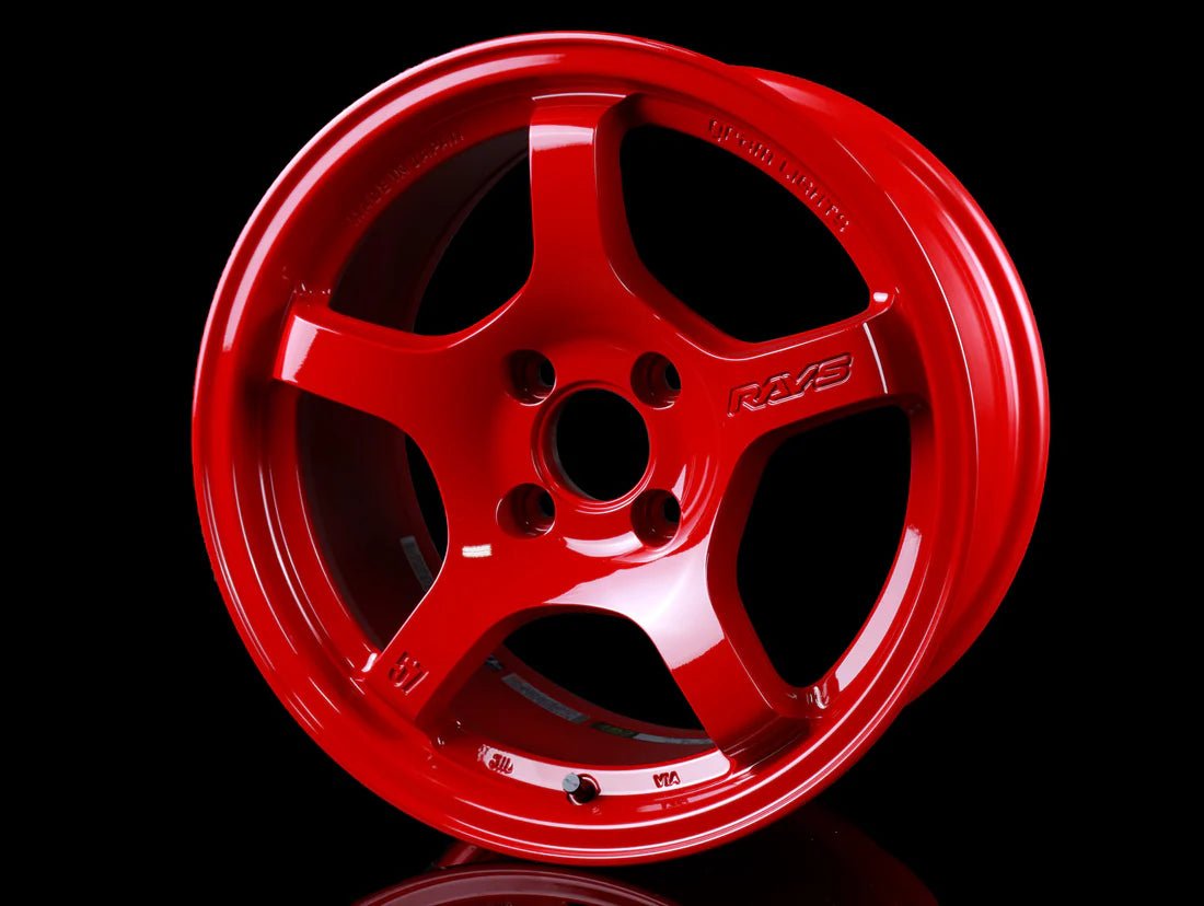 Rays 57CR Milano Red [Universal] - JDMuscleWheelsWGCRX38DMRP18X9.55x100'+38mm