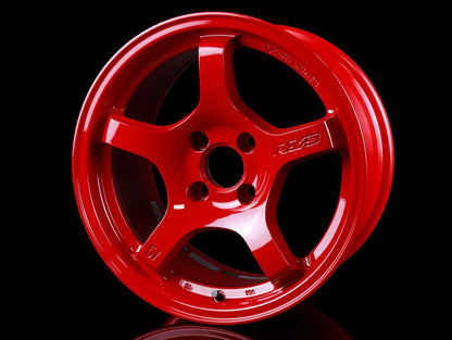 Rays 57CR Milano Red [Universal] - JDMuscleWheelsWGCRX38DMRP18X9.55x100'+38mm
