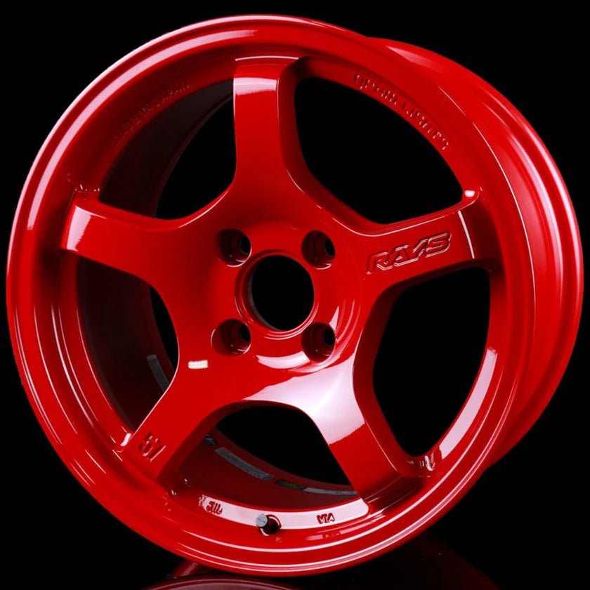 Rays 57CR Milano Red [Universal] - JDMuscleWheelsWGCRX38DMRP18X9.55x100'+38mm