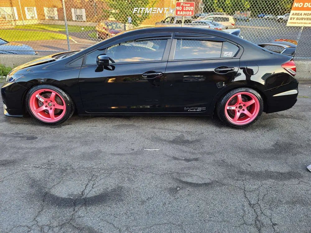 Rays 57CR Sakura Pink [Universal] - JDMuscleWheelsWGCRX38EPP18X9.55x114.3'+38mm