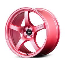 Rays 57CR Sakura Pink [Universal] - JDMuscleWheelsWGCRX38EPP18X9.55x114.3'+38mm