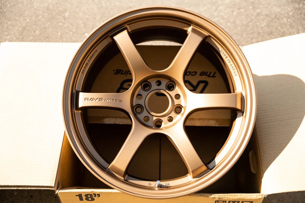 Rays 57DR Bronze 2 [Universal] - JDMuscleWheelsWGIAC12EA218X10.55x114.3'+12mm