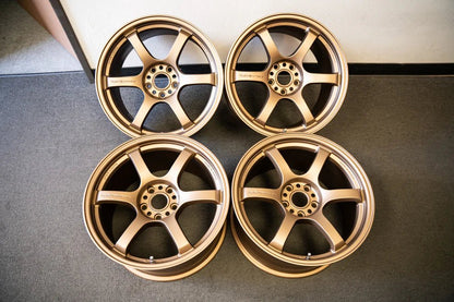 Rays 57DR Bronze 2 [Universal] - JDMuscleWheelsWGI435EA219X9.55x114.3'+35mm