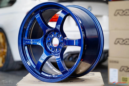 Rays 57DR Eternal Blue Pearl [Universal] - JDMuscleWheelsWGIAC12EEBP18X10.55x114.3'+12mm