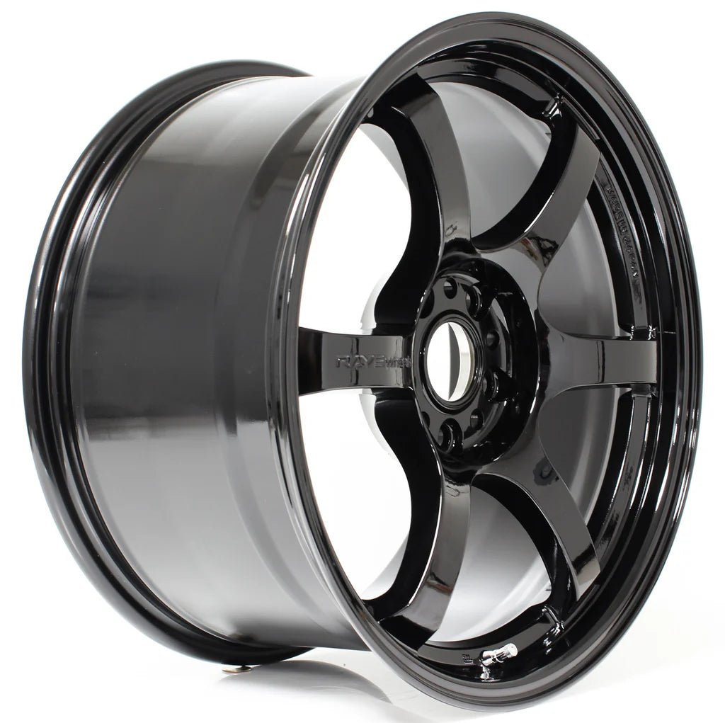 Rays 57DR Glass Black [Universal] - JDMuscleWheelsWGIX38DGBP18X9.55x100'+38mm